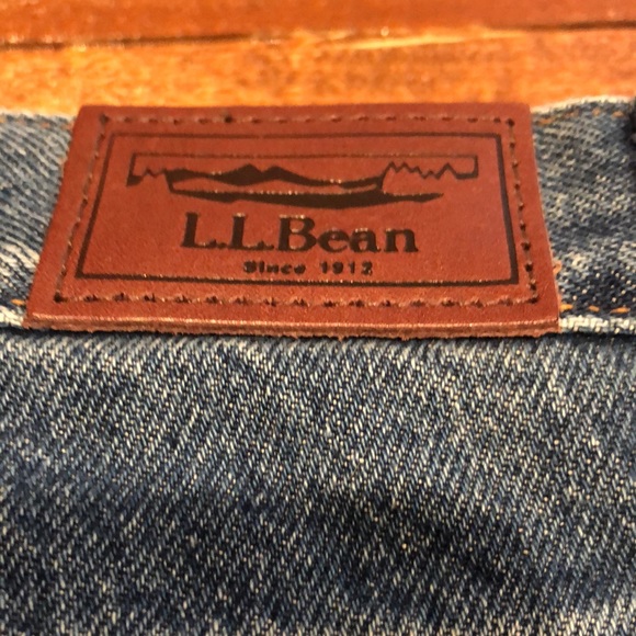 Fleece lined classic fit jeans from L.L. Bean - Picture 6 of 8
